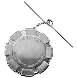 TOJIO FTA-C-442 Kenworth Truck Fuel Tank 3 1/2” Nominal 5.5 TPI Compatible with Kenworth trucks, Non-Locking, Solid, Ultra Low Sulfur. Replaces# FTA-C-442