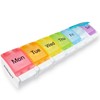 PILLBOX7 Monday to Sunday Pill Box Tablet Organiser. Pill Boxes