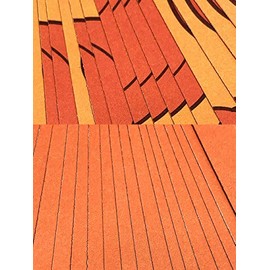 Paper Bead Beading Strips for Paper Beads Double Sided Mix and Match One Inch Precut Paper Strips