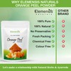 Elemensis Naturals Pure & Natural Orange Fruit Peel Powder for