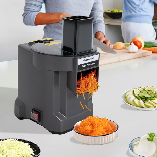 N/A 3-In-1 Vegetable Processor Commercial Electric Food Slicer Shredder Dicer
