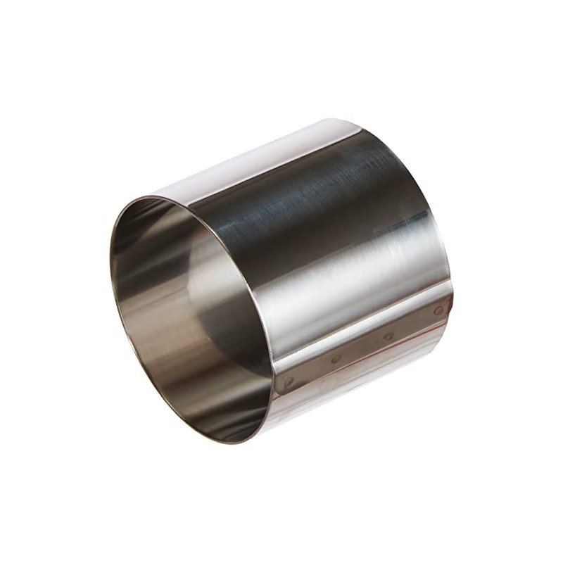 Ibili Pastry Ring 7x6 cm of Stainless Steel, Silver, 7