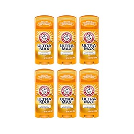 ARM & HAMMER ULTRAMAX Anti-Perspirant Deodorant Invisible Solid Unscented 2.60 oz (6-Pack)