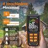 Wood Moisture Meter with LCD Display - Precise Moisture Detector