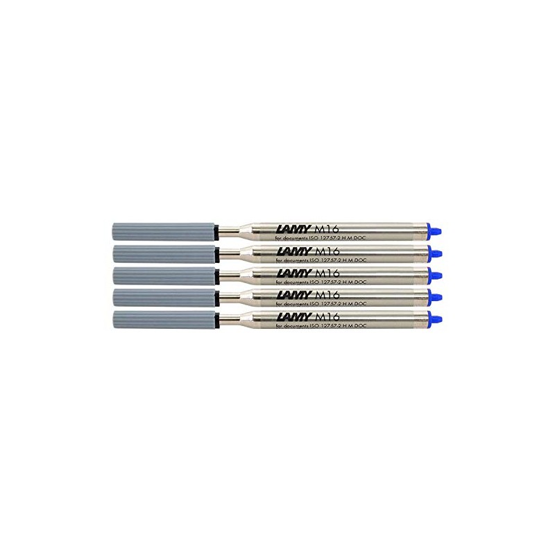 Lamy M16 Refill for Lamy Ballpoint Pen F Blue, 5