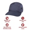 Navy Blue Military Street Cap (Polyester/Cotton)