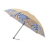 Moonbat [Lanvin Collection] Rain Umbrella Folding Umbrella Twill Geometric 21-083-11102-02
