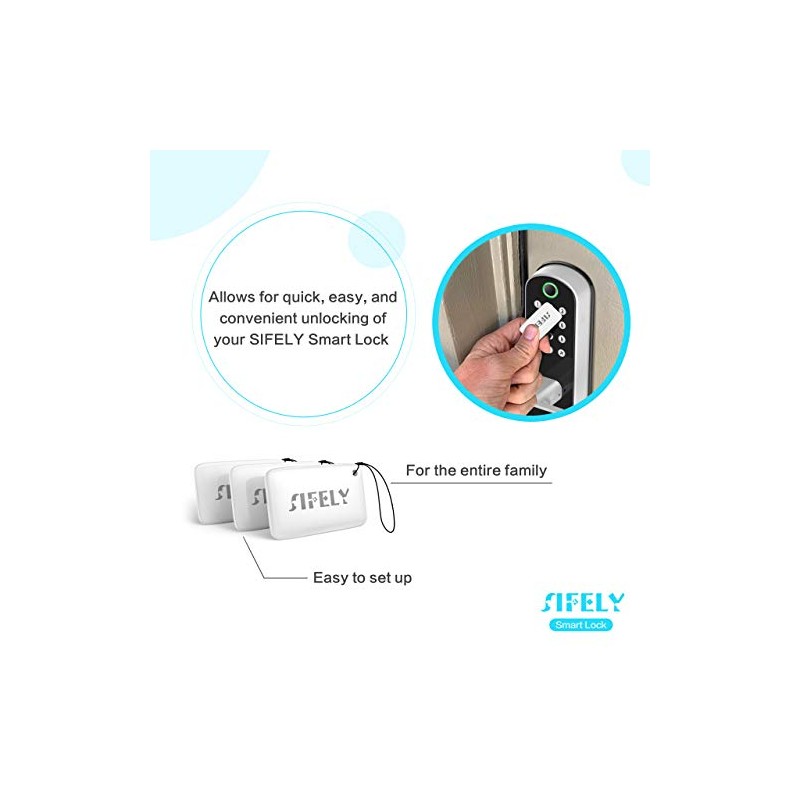 Sifely Smart Lock Key Fobs (10 Pack)