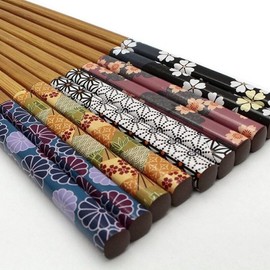 (Potencia) Japan IS / Sustuke Natural Wood Chopstick 5-Piece Set for Guest Entertainment / (포텐시아)재팬I.S고객 접대용 스스타케 천연목 젓가락 5P세트