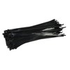 Pack of 100 Cable Ties Black 300 mm x 3.6
