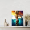 Framed Jesus Christ Wall Art Wrapped Canvas Christian Painting Prints