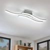 EDISLIVE Modern Dimmable LED Ceiling Light Curved 3 Light 22.5