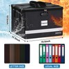 DSDCDJ Fireproof File Box with Lock - Upgraded Fireproof Document
