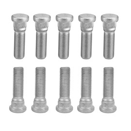 Lyxheth 10PCS Wheel Studs, Lug Bolts, 48mm Long & M12x1.5 Steel Lug Bolts, Car Accessories Wheel Lug Stud Kit Compatible with Chevy Lexus Toyota Scion Pontiac Replace OEM#610-266, 90942-02049 (10PCS)