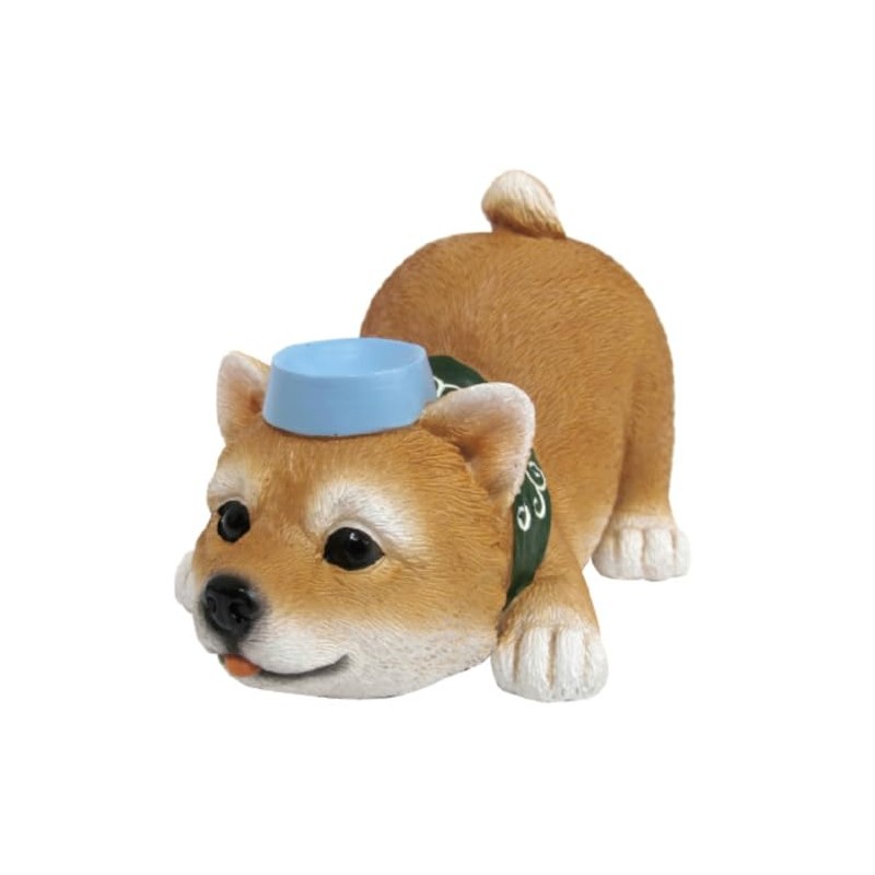 Daikai 72788 Figurine, Interior, Stylish, Animal, Shiba Inu, Face Down,