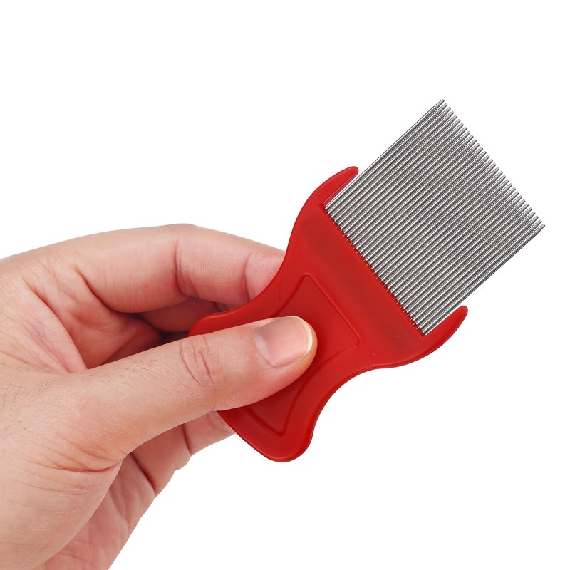 4 Pcs Head Hair Comb, 2 Pieces Lice Combs Double
