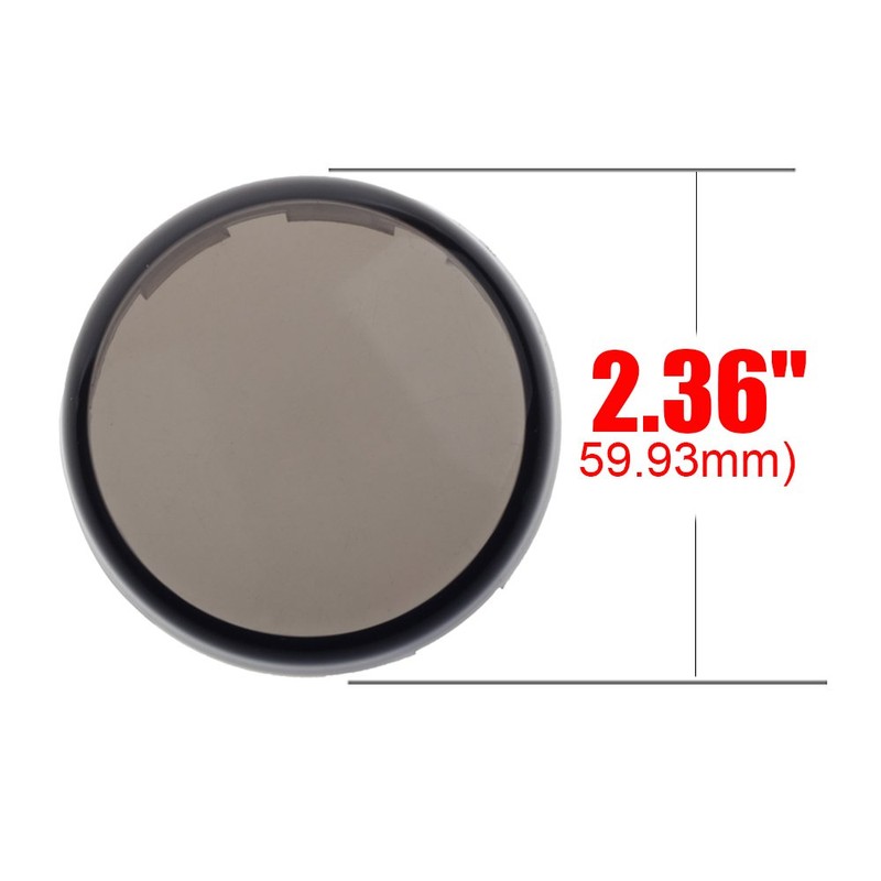 NTHREEAUTO - Cubierta para lente de luces intermitentes compatible con