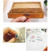dose not apply Alphabet Stamps Set,vintage Wooden Rubber Letter Number