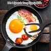 MARUKO 2Pcs Egg Spatula Flipper, 2 in 1 Spatula Tong
