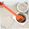 Hohopeti 1set Mini Rake Gutter Cleaning Tool Rotating Handle Efficiently
