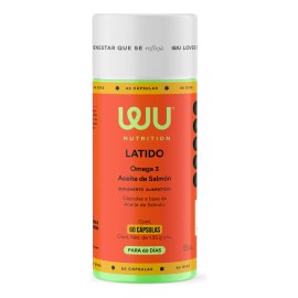 Latido Omega 3 De Salmn Wu 60 Cpsulas Sin Sabor