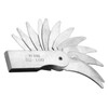 Stainless Steel Radius Fillet Gauge External Internal Concave Convex Measuring