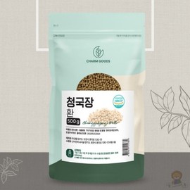 Charm Goods Cham Goods Cheonggukjang pills, fermented traditional food products / 참굿즈 청국장 환 제품 발효 전통 음식 식품