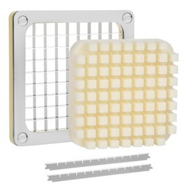 DEPFALL French Fry Cutter Replacement Blades, Professional Stainless Steel 3/8 Inch Potato Cutter Replacement Blade for Potatoes Carrots Cucumbers Vegetable (Silver)