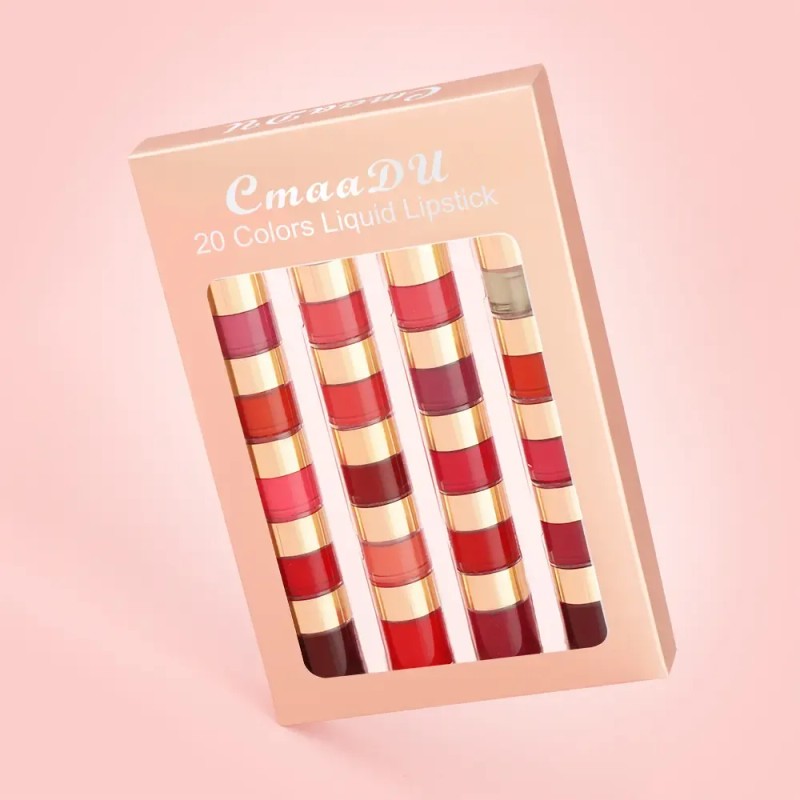 Set Cmaadu De 4 Brillos Labiales A Prueba De Agua