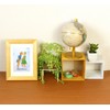 Iwata 20NT-807127 Picture Frame, Wood, Mat 3 Sizes, Natural, 7.1