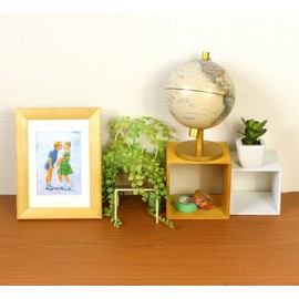 Iwata 20NT-807127 Picture Frame, Wood, Mat 3 Sizes, Natural, 7.1 x 5.1 inches (18 x 13 cm)