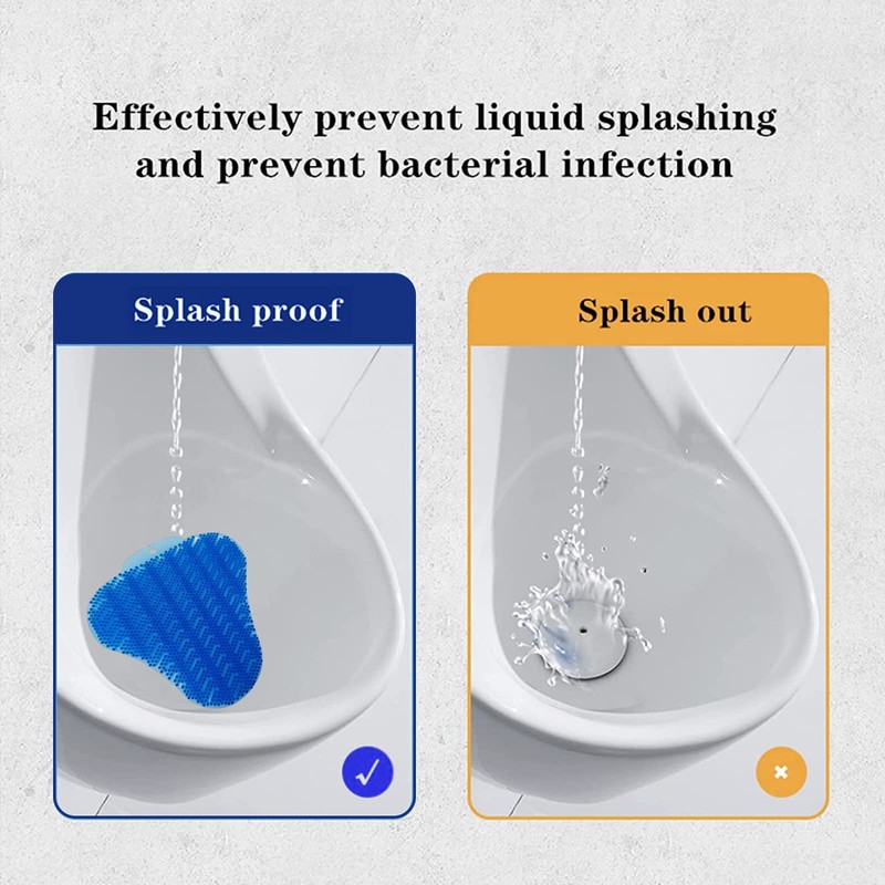 CNQLIS Urinal Screen Deodorizer, 10 Pack Urinal Pad Anti Splash