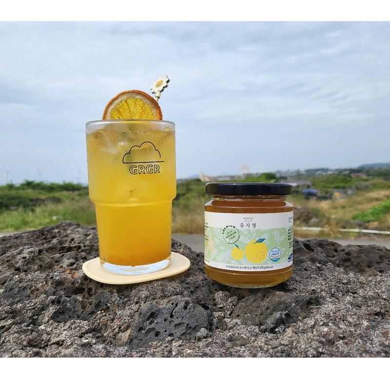 Orange tree (self-produced product) Premium Jeju Uggle Daggle Yuza Tea