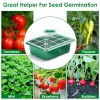 iMountek 10x Seed Starter Kit w/ Humidity Dome, Seedling Starter
