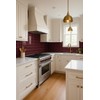 Tenedos Daltile Glossy 4.25 inch x 4.25 inch Plum Ceramic