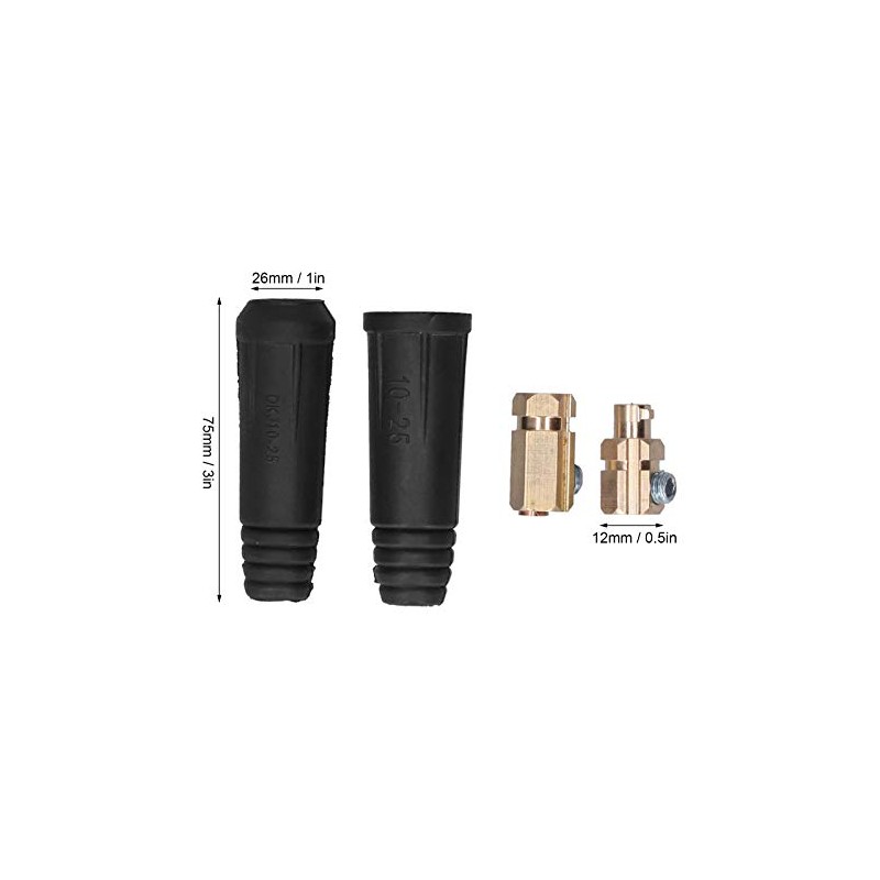 Acoplador rápido de soldadura, conector de cable de conector rápido