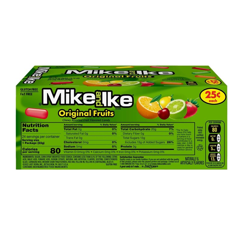 Mike and Ikes Large Pack - 24 / Box