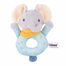 Shinse Plush Rattle, Baby Toy, Rattle Stick, Cute, Cloth Toy, From 3 Months, Organic Cotton, Popular, Baby Shower, Educational Toy, Newborn, Children, 0, 1, 2, 3 Years, Infants, Girls, Boys, Baby