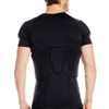 DGYAO Padded Comprssion T Shirt, Mens Rugby Safe Guard Top