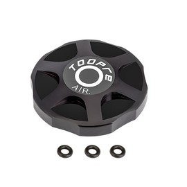 HOUSON bicycle suspension fork valve cover, fork air chamber cover bicycle spare parts for mountain bike black