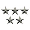 EDEN Stella Star Pin Badge 0.7 inches (1.9 cm), Set