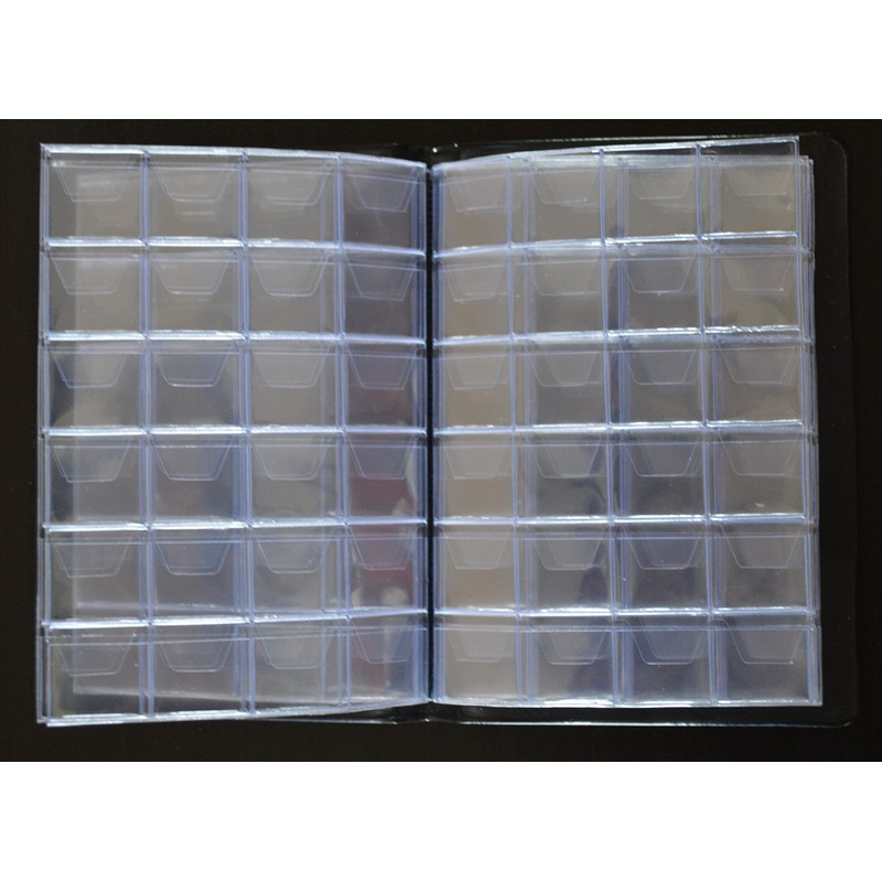 Collector Coin Album for 108 Mix Size Coins, Small, Medium,