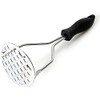 Copper Top Stainless Steel Potato Masher, Light Weight Potato Press