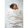 Vit Heart Sanrio Baby Flower Ring Gauze Swaddle (SB04S) White
