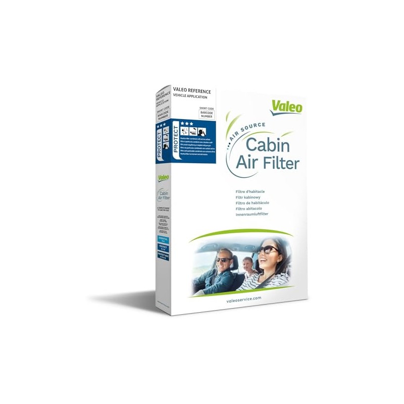 Valeo Cabin Air Filter PROTECT 715730 Pollen filter with actived