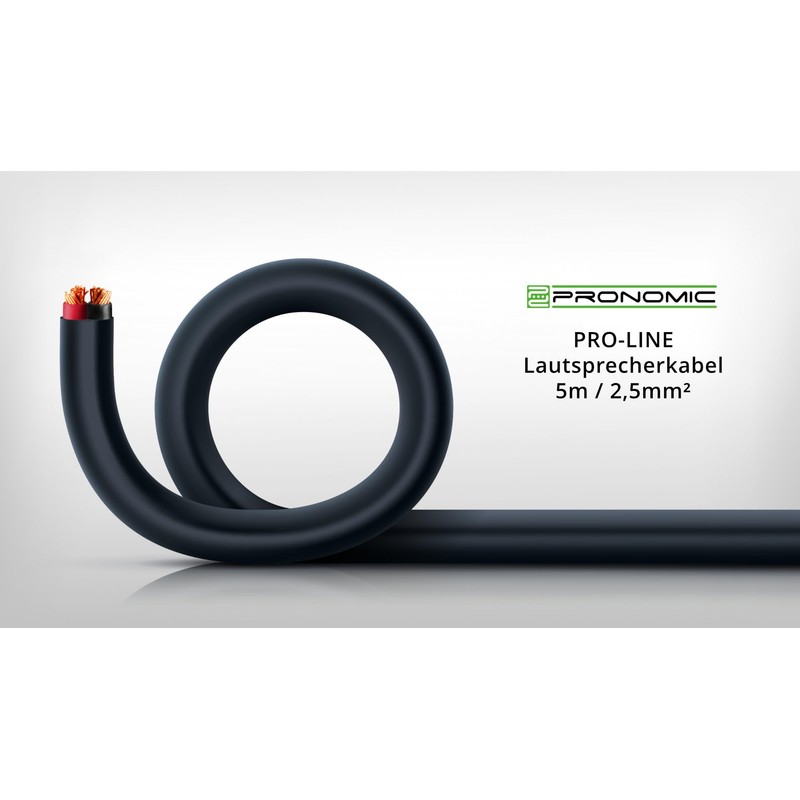 Pronomic BOXOE-5 Speaker Cable 2 x 2.5 mm² - Professional