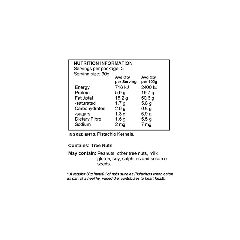 J.C.'S QUALITY FOODS Pistachio Kernels