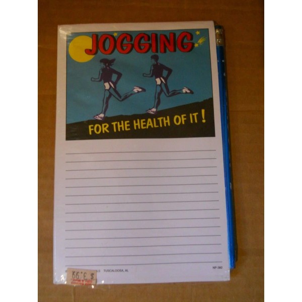 NIP Paper and Pencil Set "Jogging for the Health of