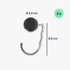 kwmobile Purse Hanger for Table (Set of 2) - Purse