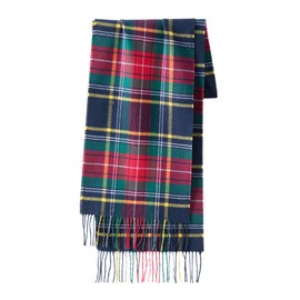 CALVIN & OLIVIA Cashmere Feel Scarf Soft Winter Soft Tartan Plaid Fashion Scottish Check Multi-Color Gift for Men Women Christmas Holiday Plaid
